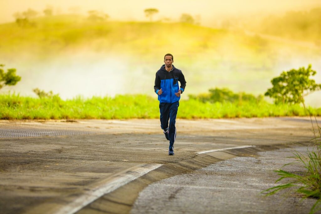 Photo Running on treadmill