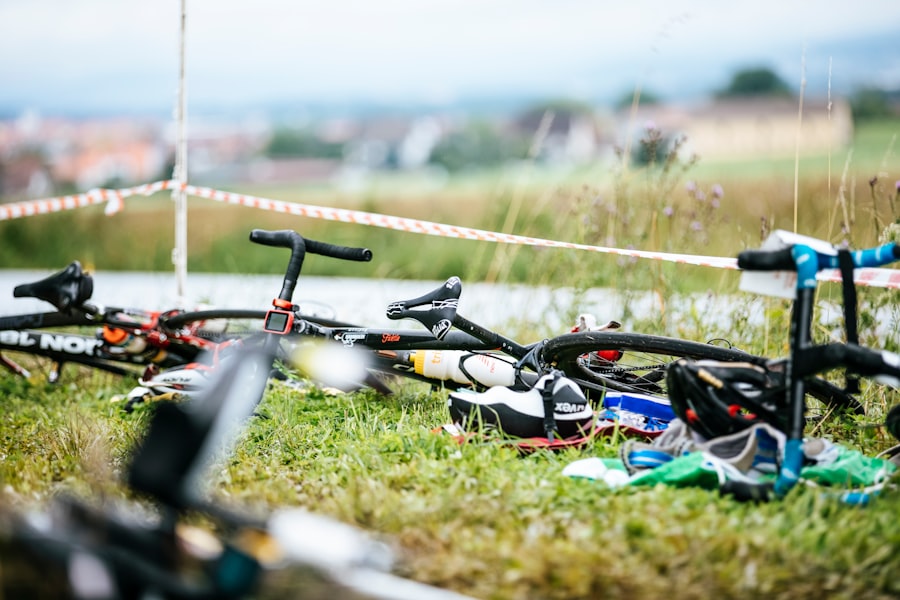 Photo running cycling