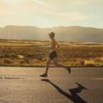 Photo running training
