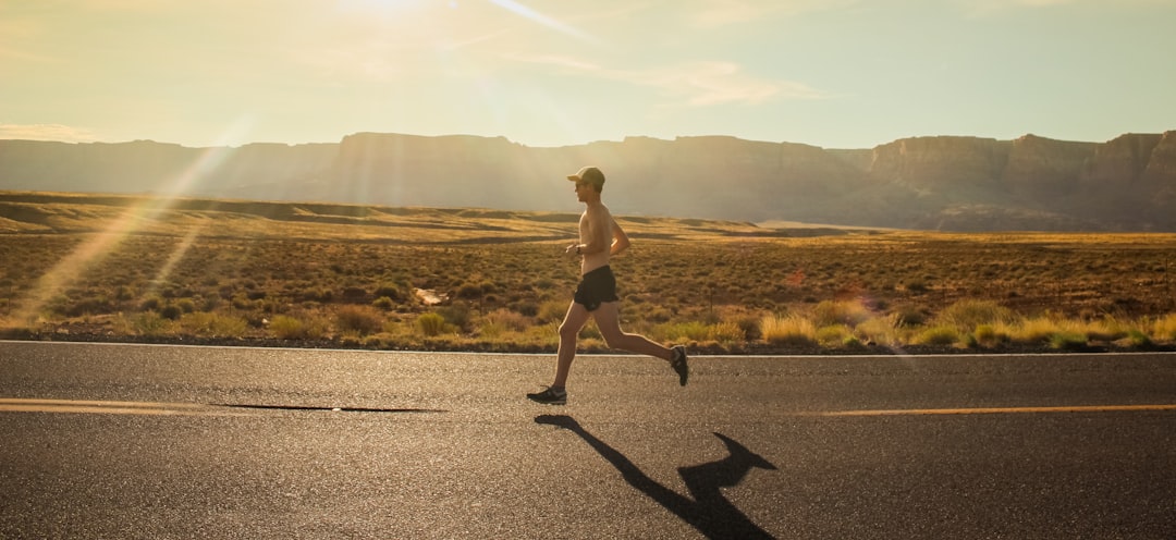 Photo running training